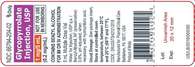 Glyco 5 mL Label (Glyco 5 mL Label)